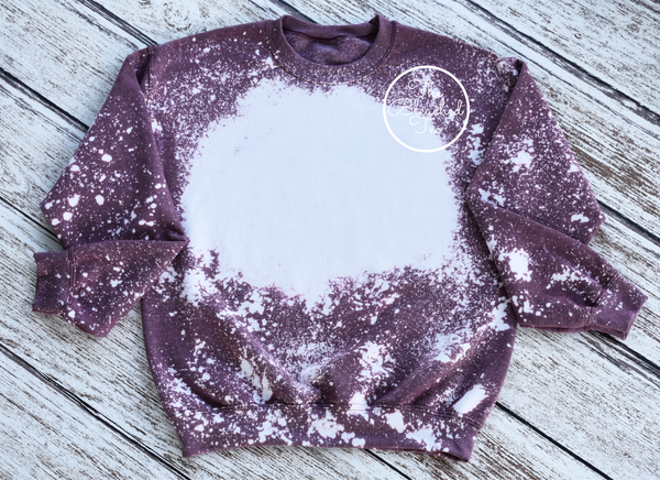 Brand New hotsell Maroon Handmade Bleached Hoodie